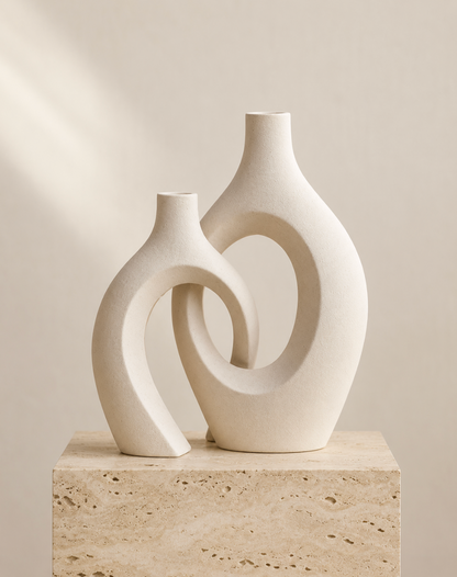Oréa Sculpt Vase Set