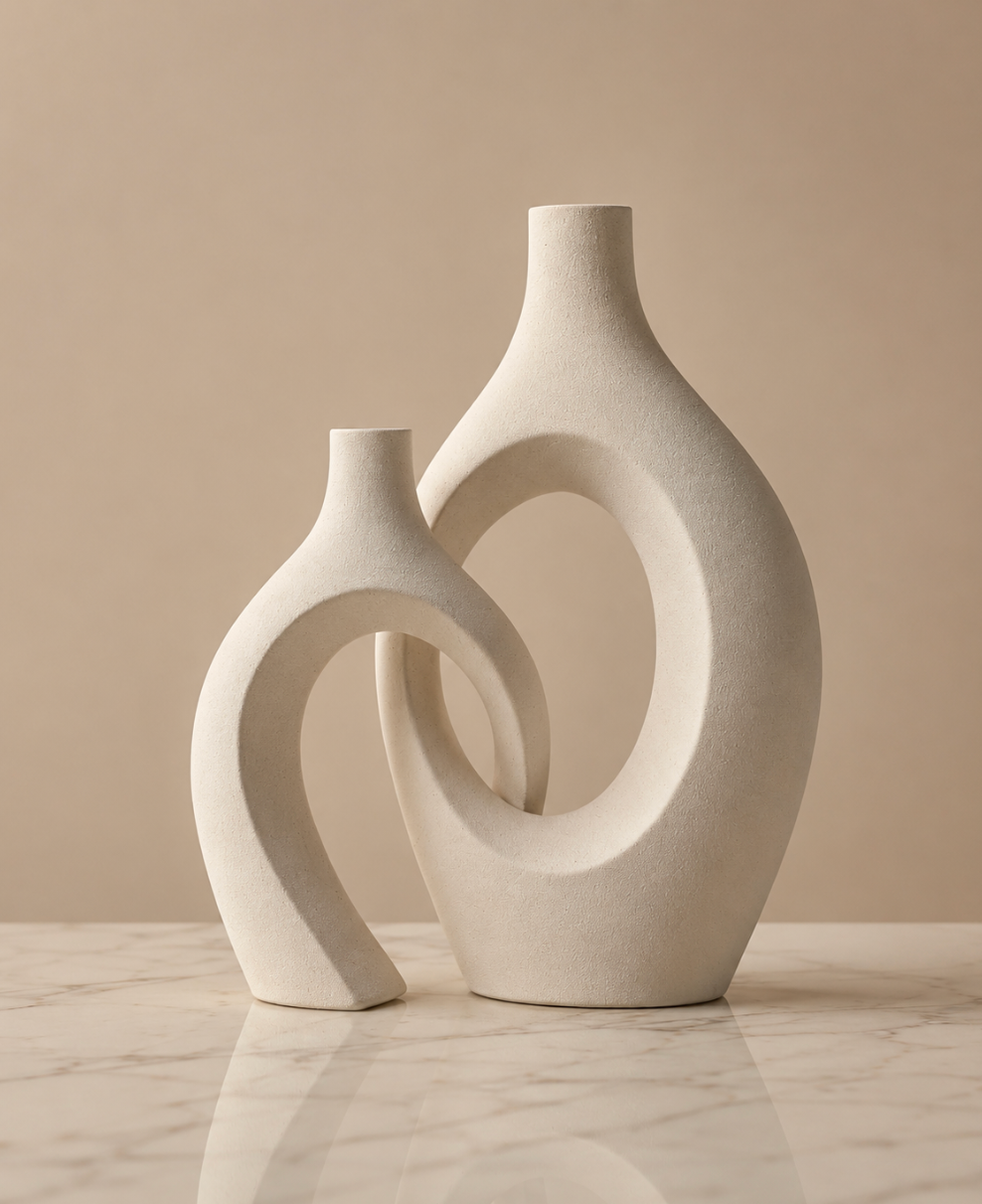 Oréa Sculpt Vase Set