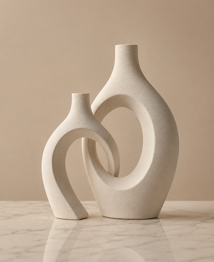 Oréa Sculpt Vase Set