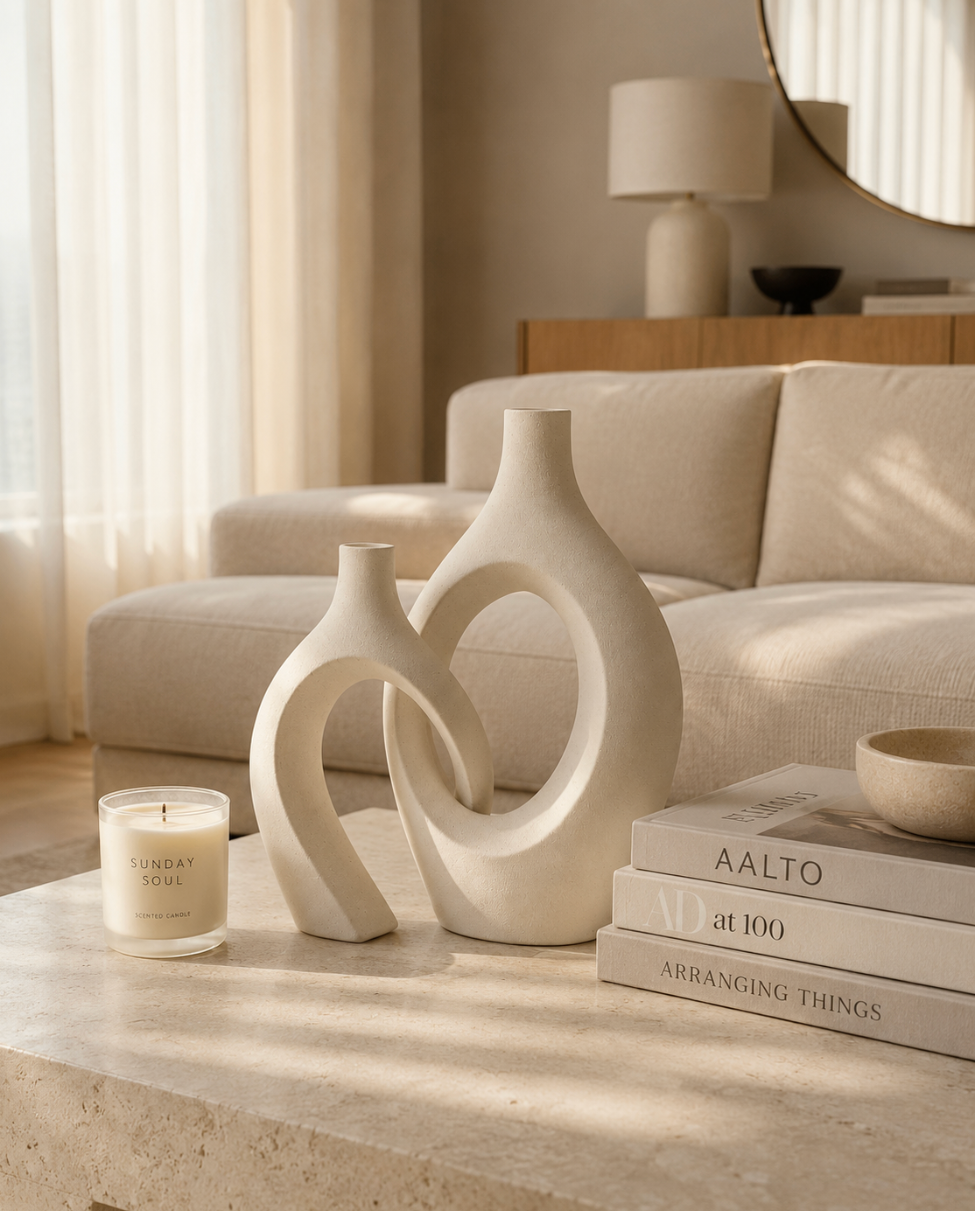 Oréa Sculpt Vase Set