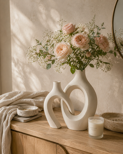 Oréa Sculpt Vase Set