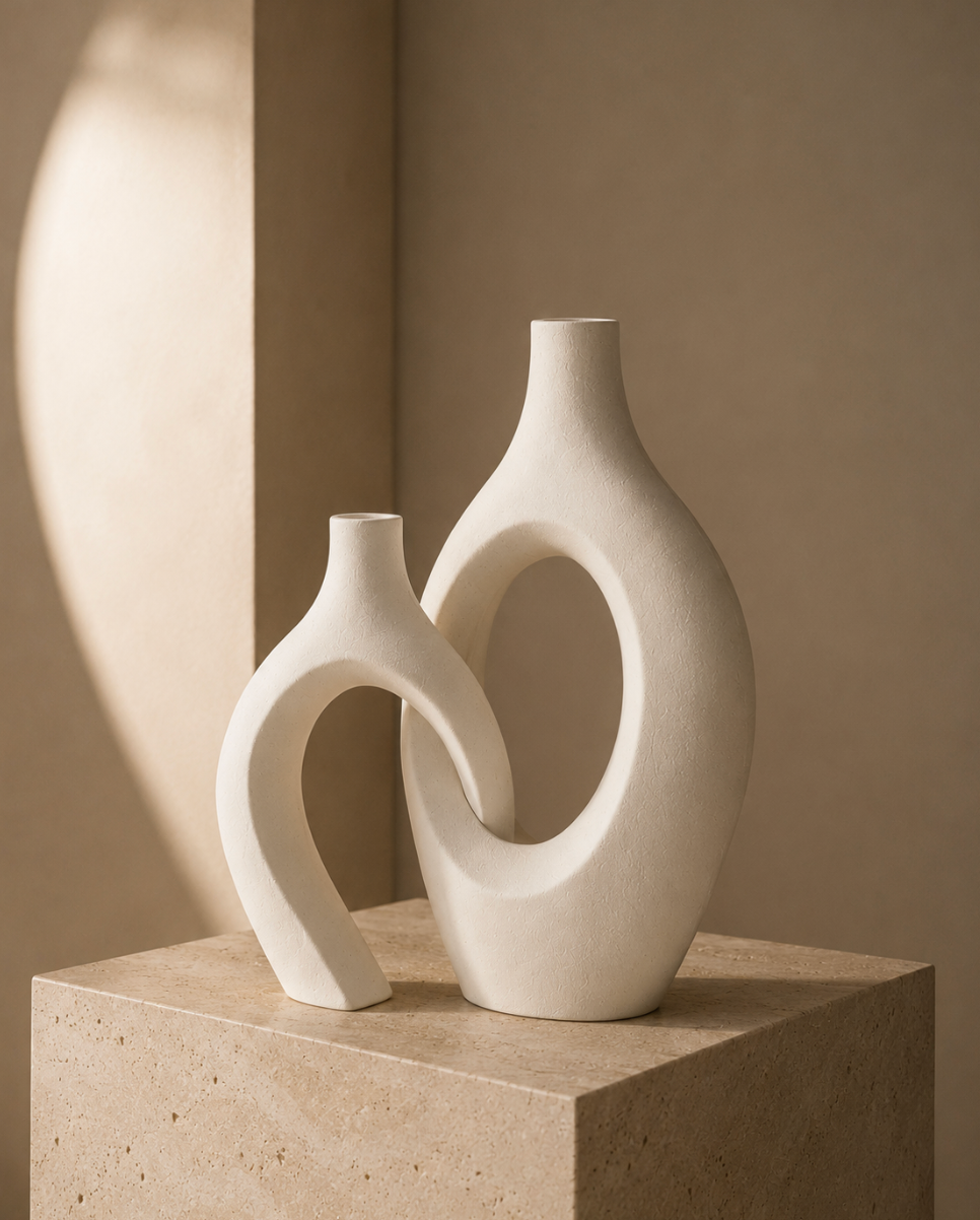 Oréa Sculpt Vase Set