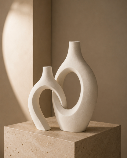 Oréa Sculpt Vase Set