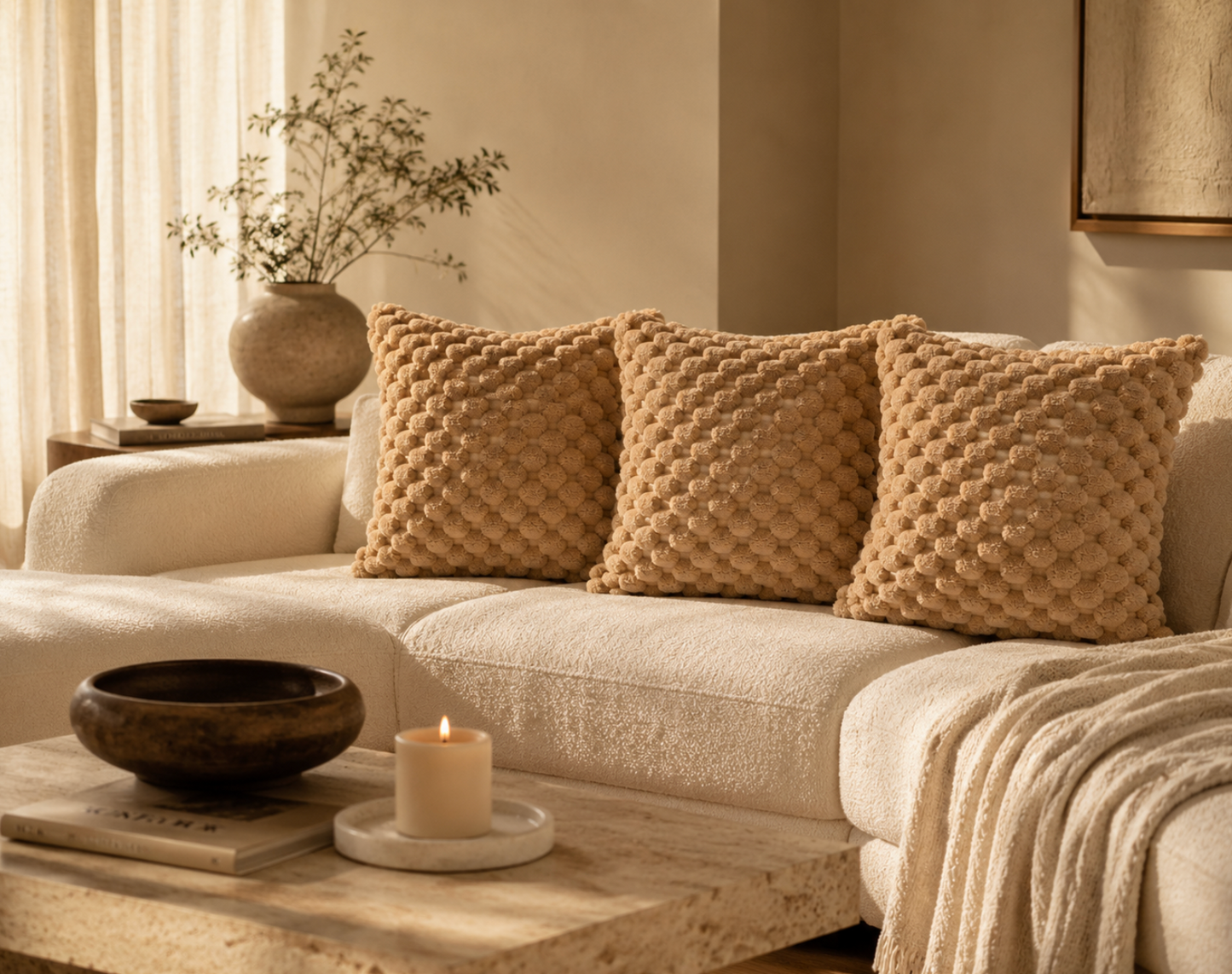 Aloura Bouclé Cushion