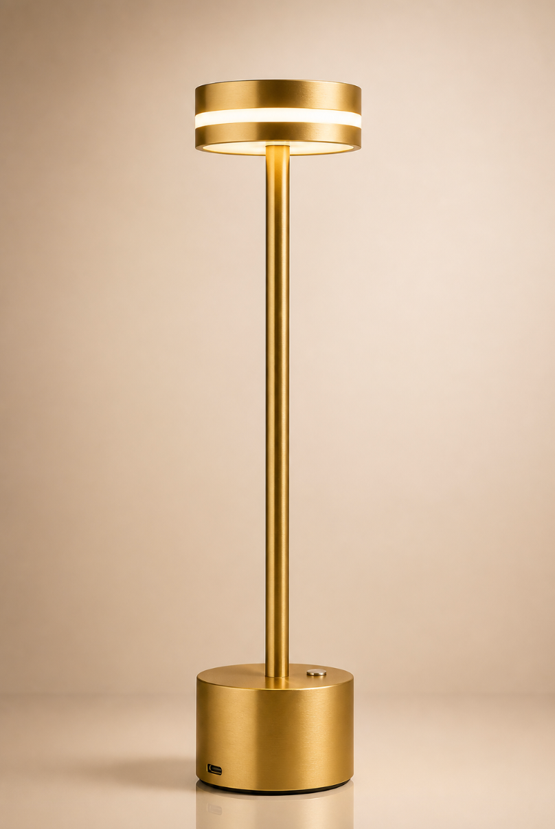 Solen Brass Lamp