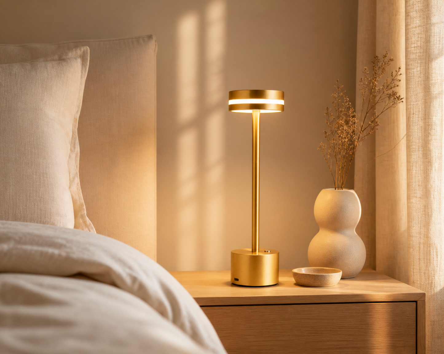 Solen Brass Lamp