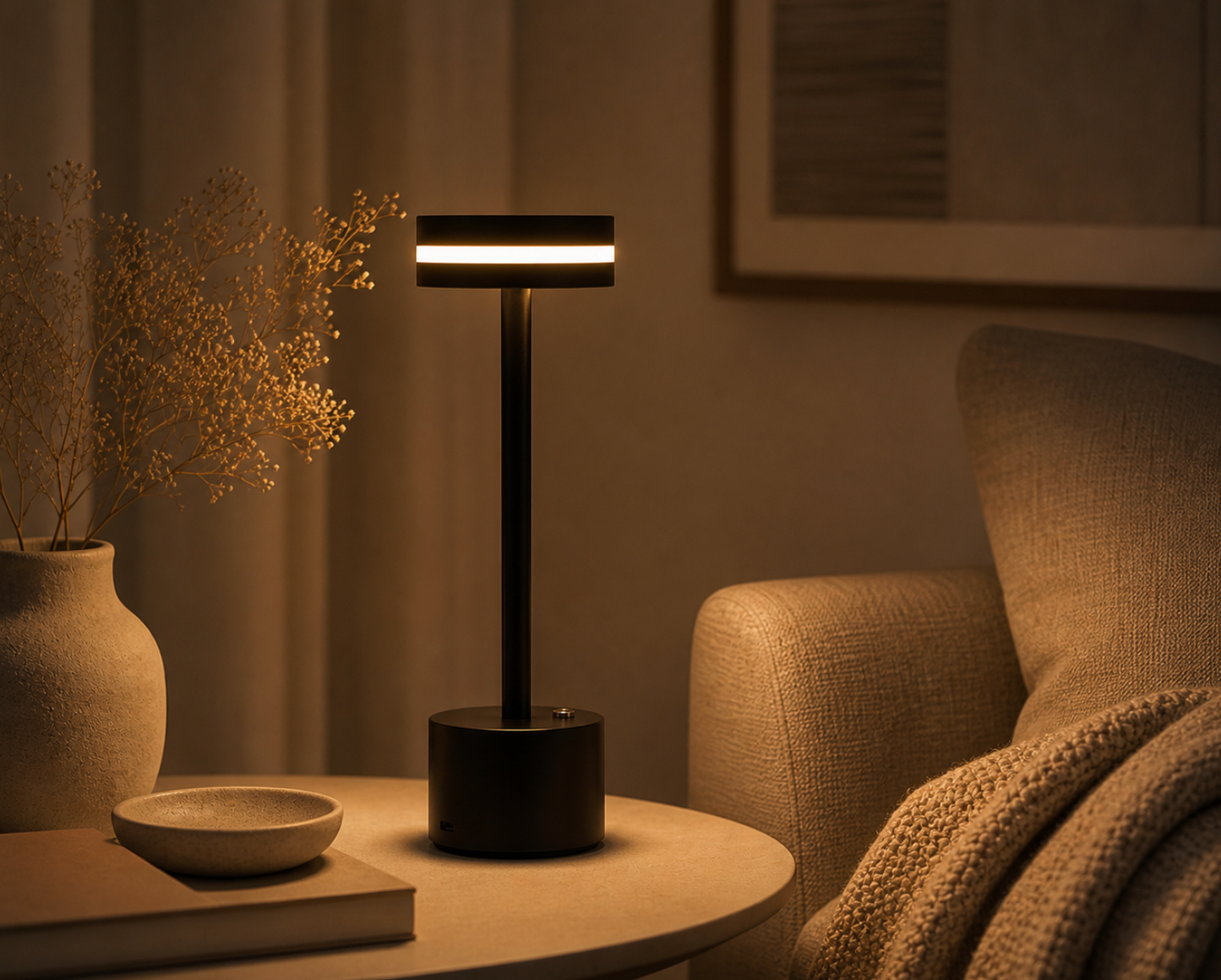 Solen Brass Lamp
