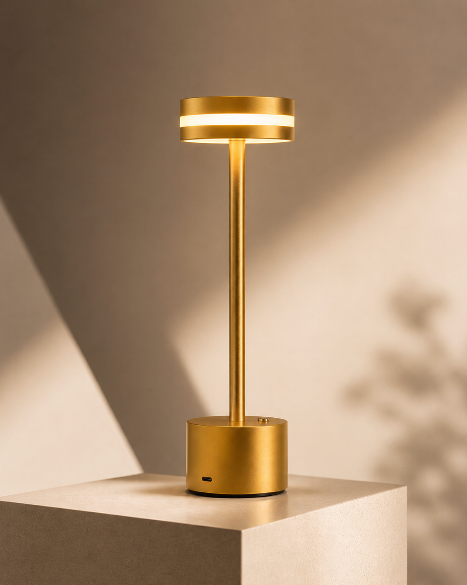 Solen Brass Lamp