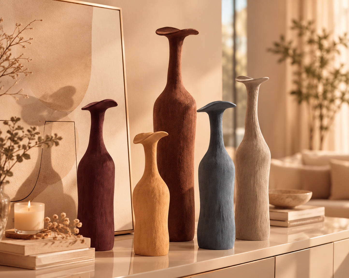 Miro Artisan Vase Set