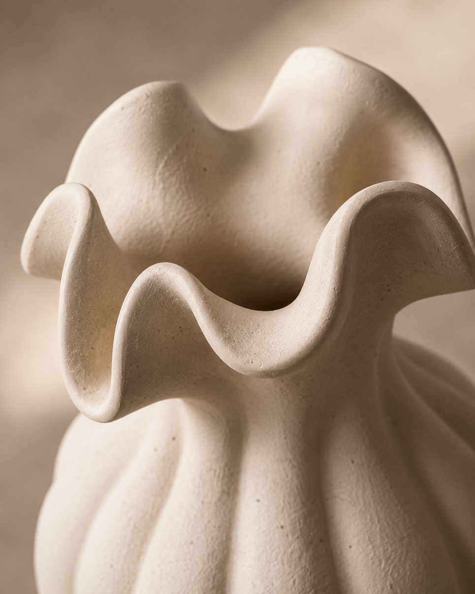 Aluna Sculpt Vase Set