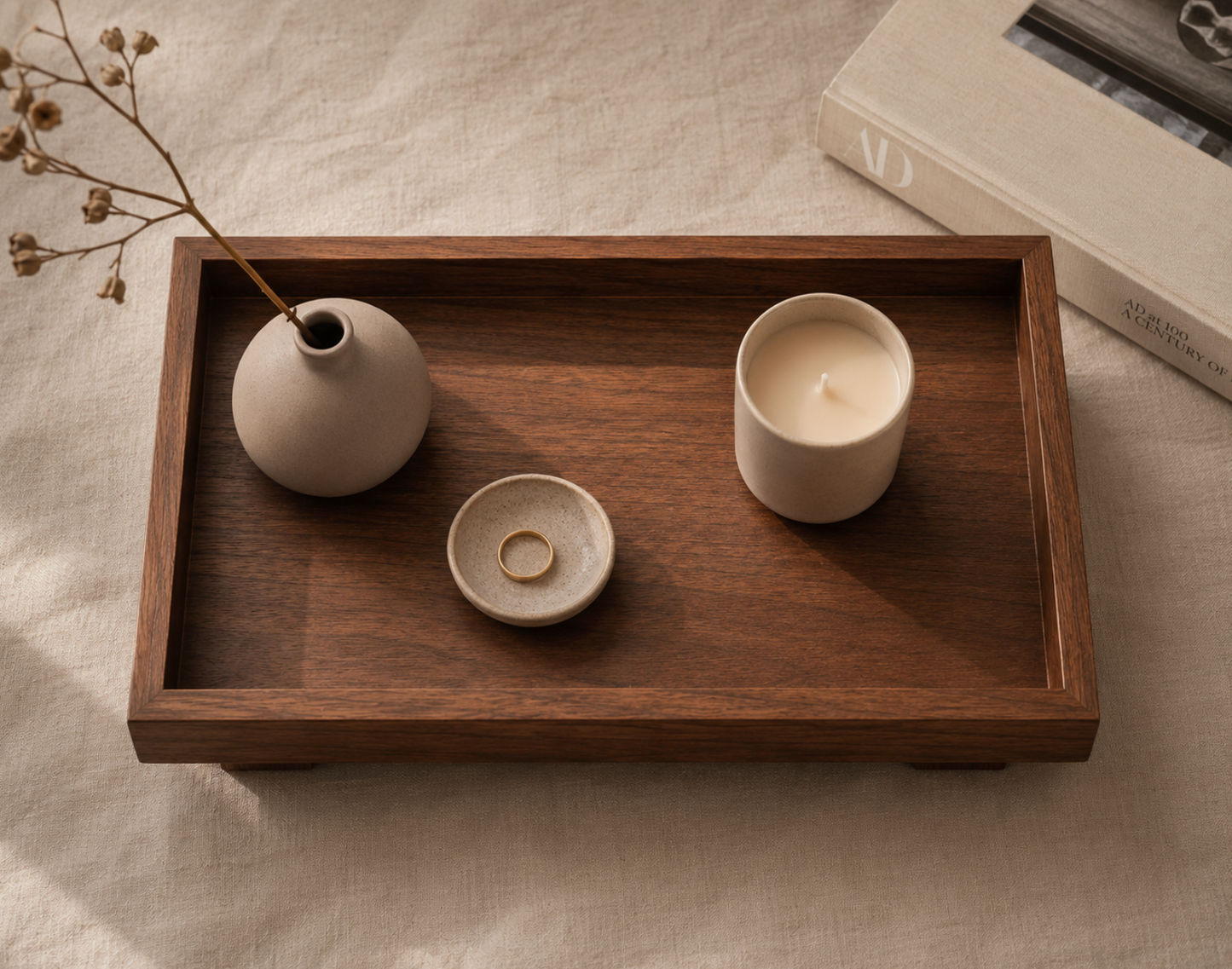 Velen Walnut Tray