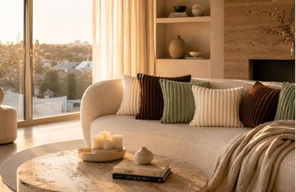 Sagea Ribbed Cushion