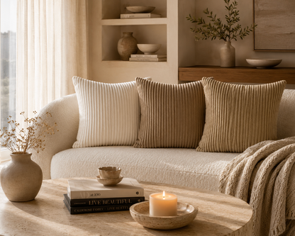 Serano Ribbed Cushion