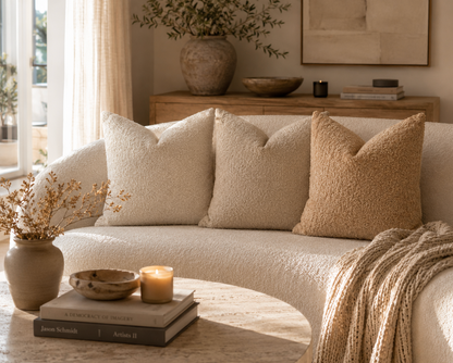 Lunor Bouclé Cushion