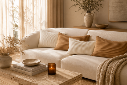 Sorel Ribbed Cushion
